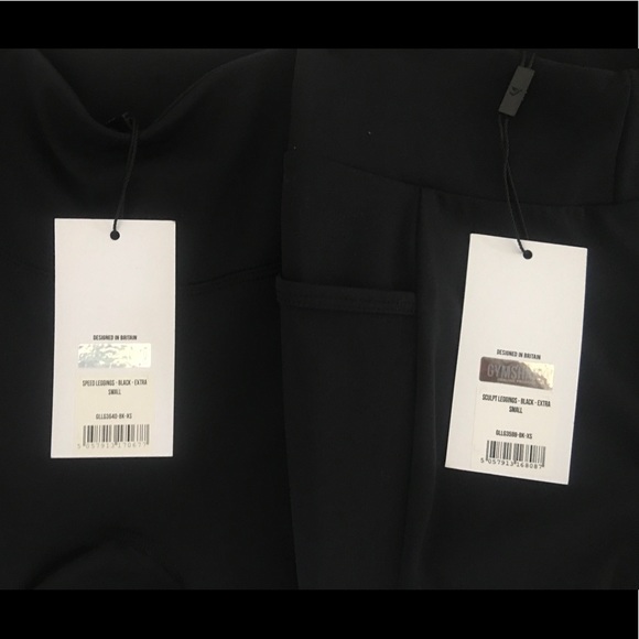 SOLD! NWT! Gymshark Leggings Bundle - Picture 2 of 4